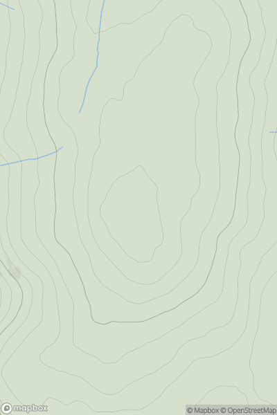 Thumbnail image for Mwdwl-eithin [Llandudno to Wrexham] [SH829682] showing contour plot for surrounding peak